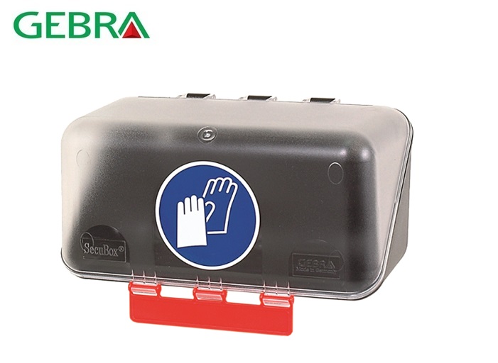 Gebra SecuBox Mini transparant Handschoenen 236x120x120mm