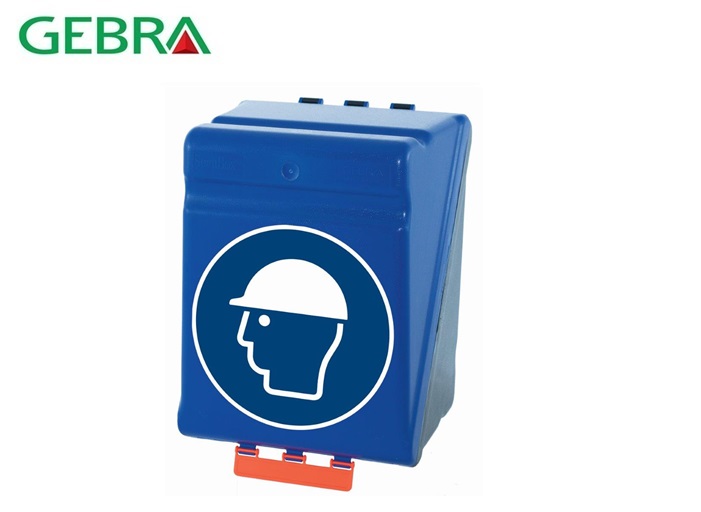 Gebra SecuBox Maxi blauw Helm 236x315x200mm