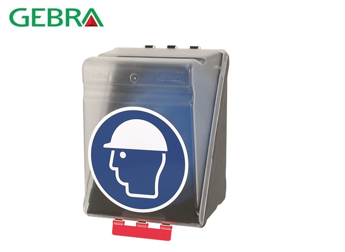 Gebra SecuBox Maxi transparant Helm 236x315x200mm