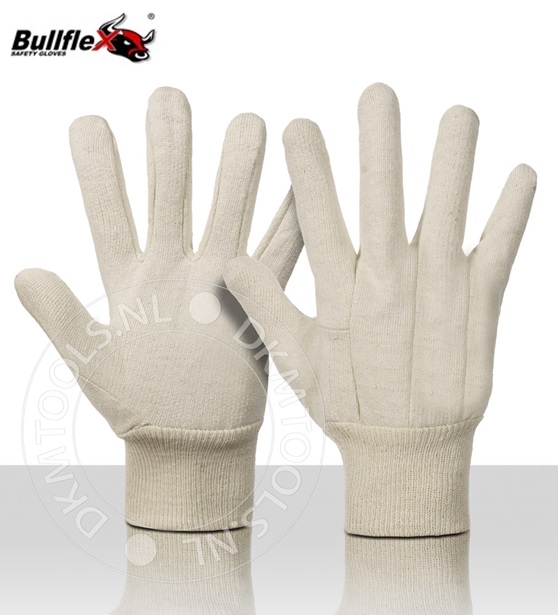 Bullflex Katoenen Jersey handschoenen mt 10 | DKMTools - DKM Tools