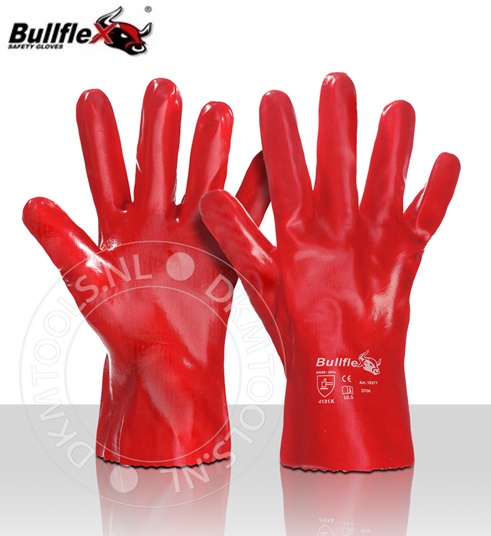 Bullflex Gecoate PVC handschoenen mt 10,5