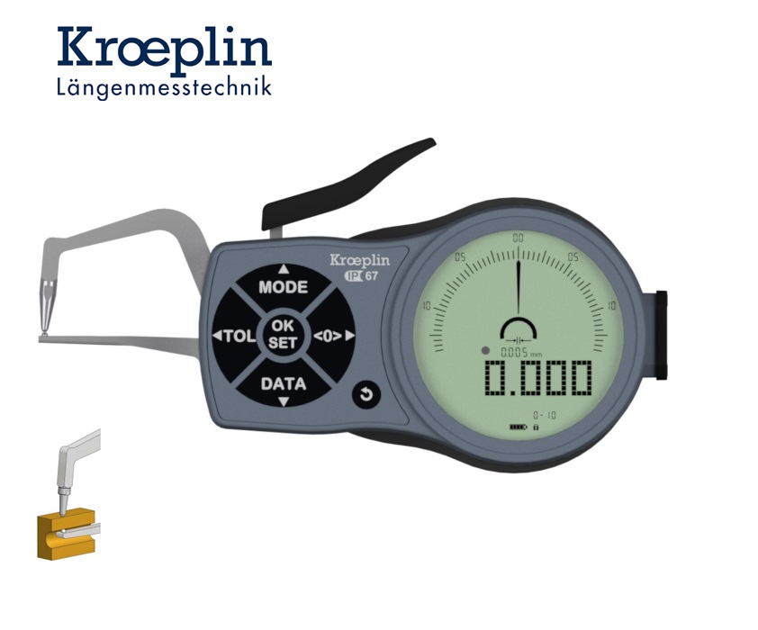 Digitale buitenmeter 0-10mm