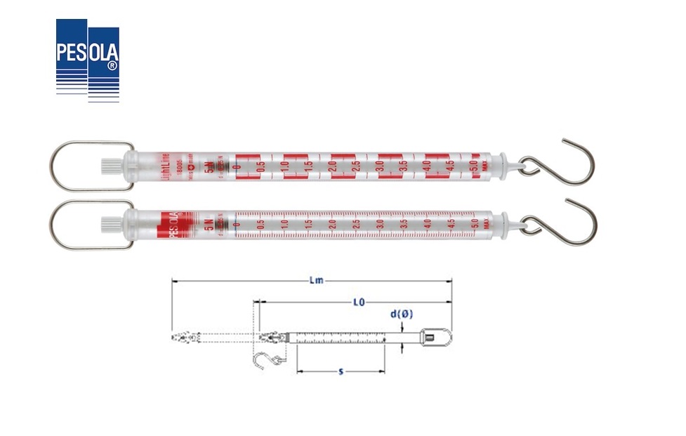 Veerunster LightLine 5 N rood, met haak