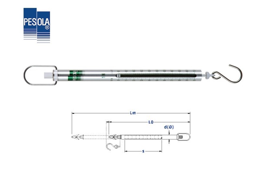 Veerunster Micro Line 100g Groen met klem | DKMTools - DKM Tools