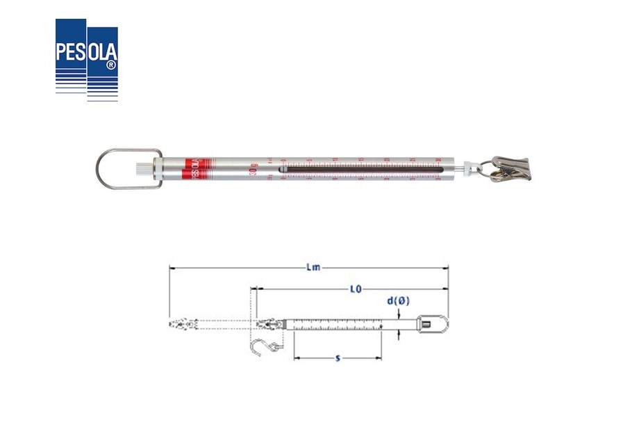 Veerunster Micro Line 100g Groen met klem | DKMTools - DKM Tools