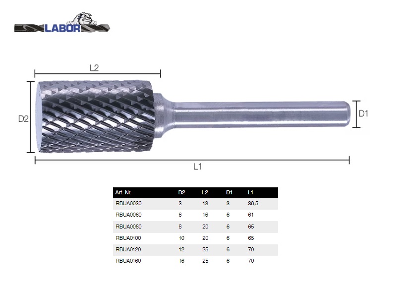 HM Stiftfrees Type A 3.0 x 13.0 x 3.0 x 38,5mm