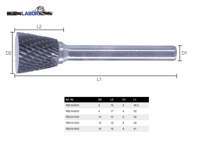 HM Stiftfrees Type N Trapezium 3.0mm