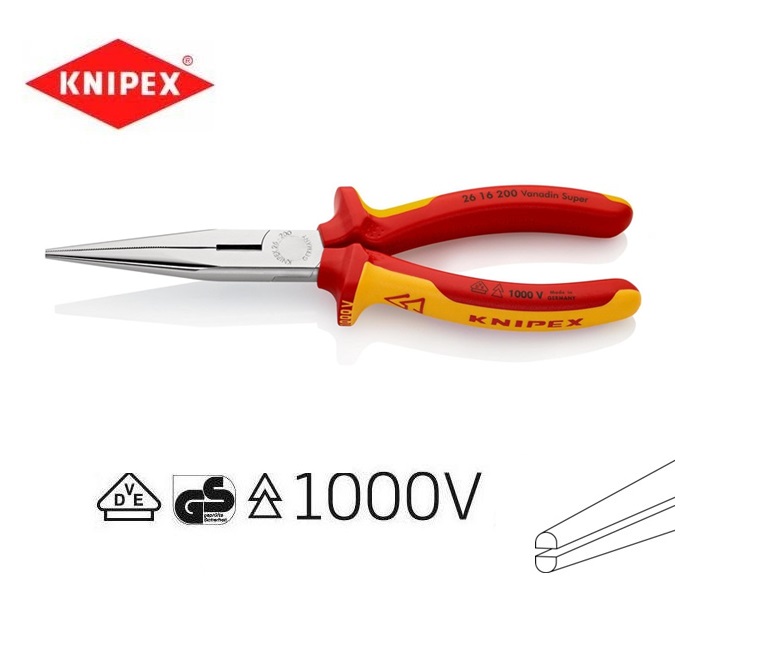 VDE Radiotang 200mm Knipex 26 16 200