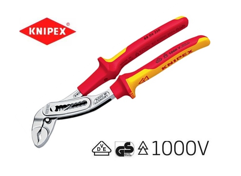 VDE Waterpomptang Alligator 250mm Knipex 88 06 250