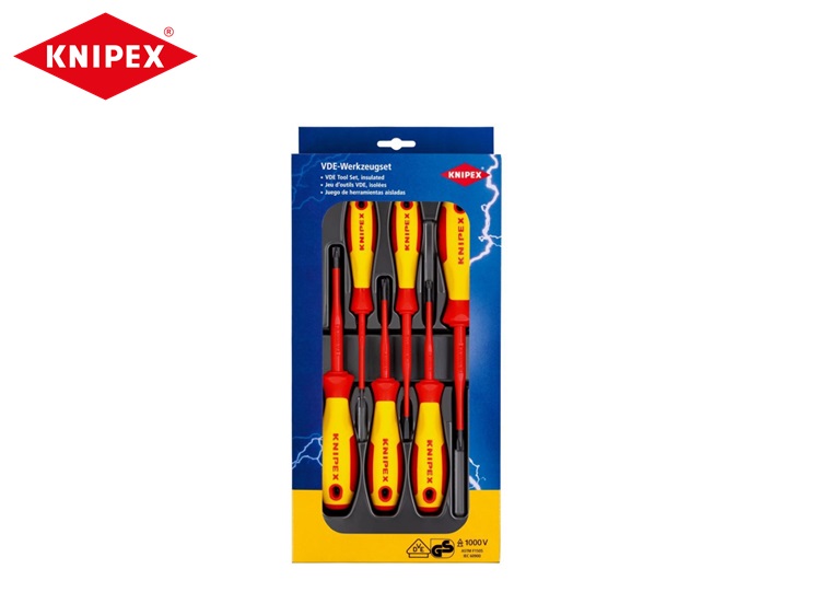 Knipex VDE schroevendraaierset 6-delig