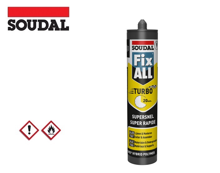 Fix All High Tack Turbo Wit 600ml | DKMTools - DKM Tools