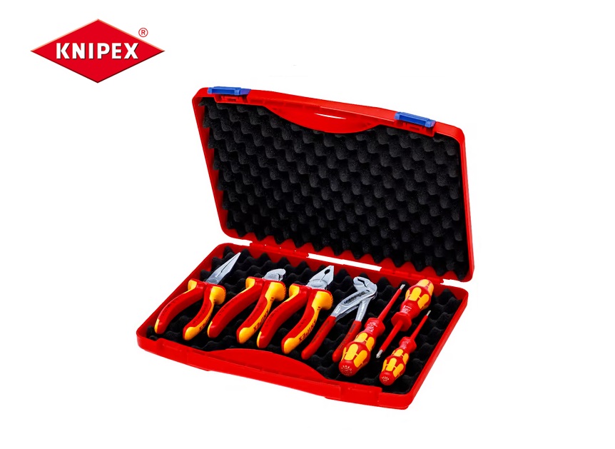 Gereedschapsbox RED Electro Set 1 4-delig | DKMTools - DKM Tools