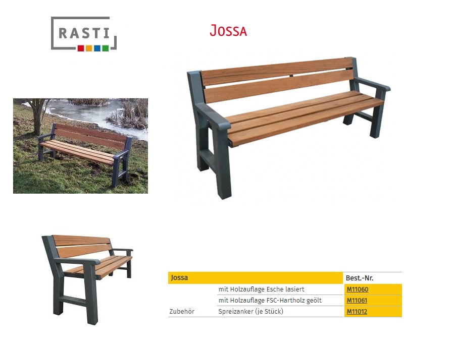 Parkbank JOSSA essen latten