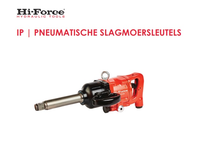 Pneumatische slagmoersleutel IP 1.1/2