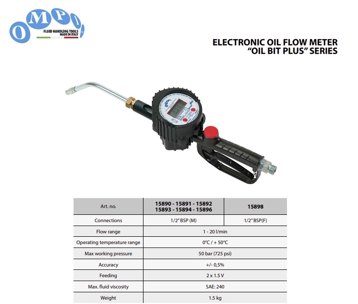 Digitale oliemeter Oil Bit Plus