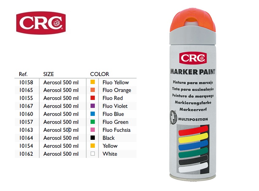 Marker Paint markeringsverf Oranje (fluorescerend) 500 ml