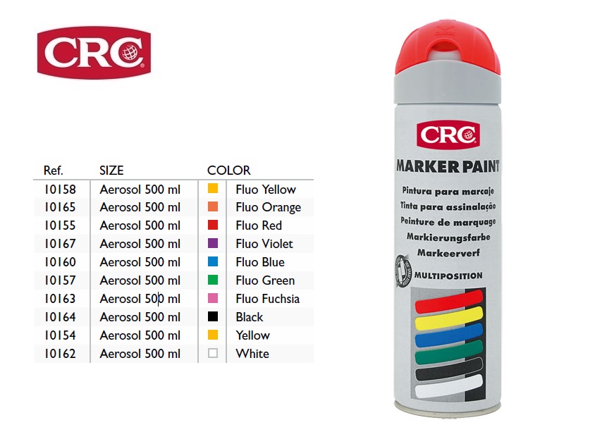 Marker Paint markeringsverf Rood (fluorescerend) 500 ml