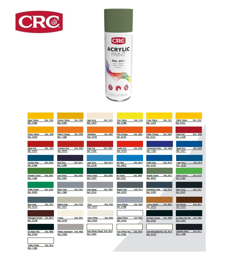 ACRYLIC PAINT 6011 Resedagroen 400 ml