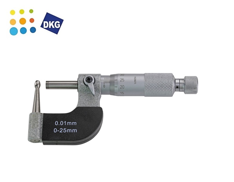 Pipe micrometer 0 - 25 mm | dkmtools