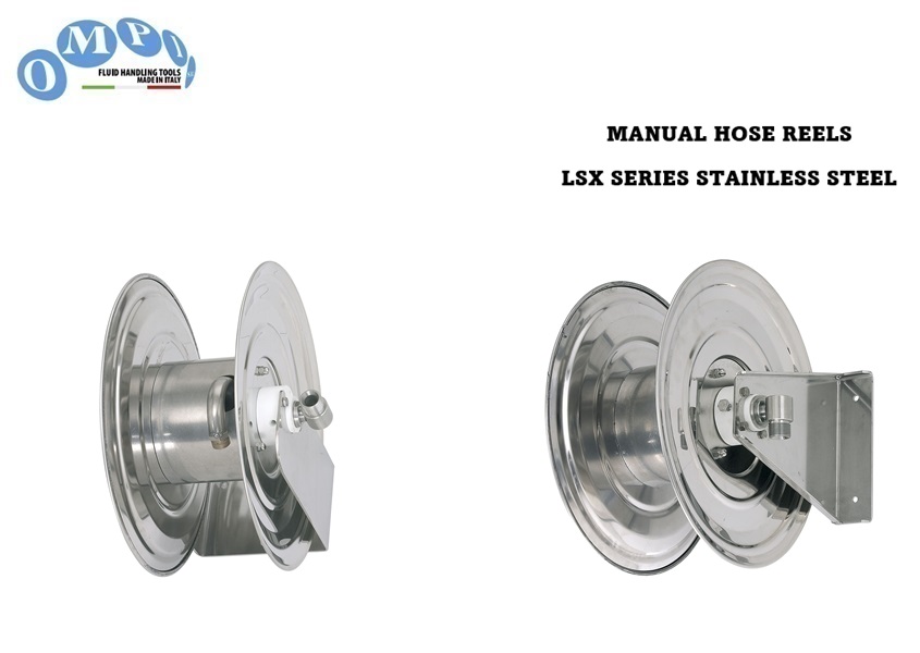 Handmatige Slanghaspel LSX RVS | dkmtools