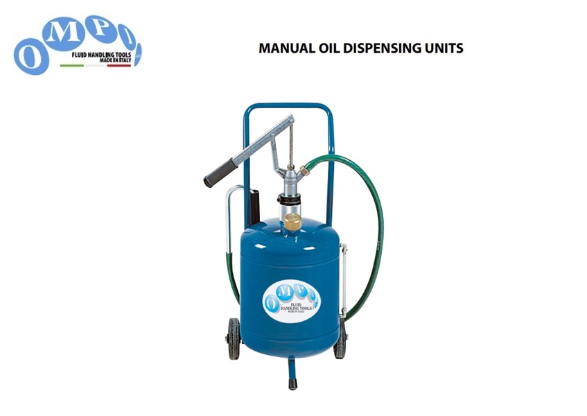 Handmatige olieverdeelunit met 24 L | dkmtools