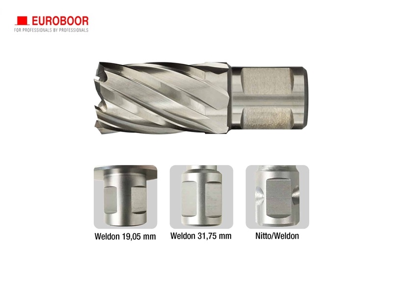 Kernboor 30 mm HSS Weldon Euroboor | DKMTools - DKM Tools