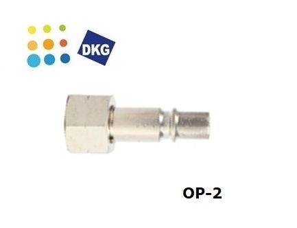 Snelkoppeling Man voor acetyleen OP-2 M16XP1.5 | DKMTools - DKM Tools